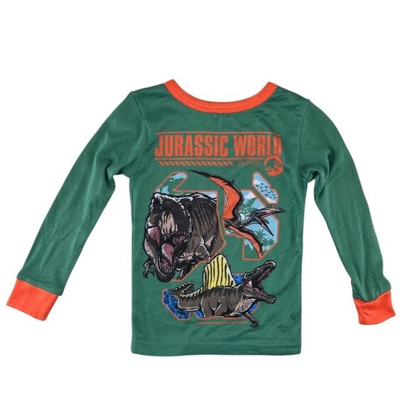Toddler Spiderman & Jurassic World Long Sleeve Pajama Set 2-Pack Size 6 - Picture 3 of 11